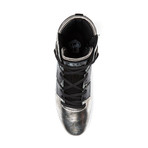 New Age High-Top // Silver + Black (US: 8)