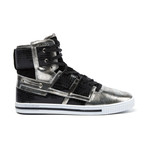 New Age High-Top // Silver + Black (US: 8)