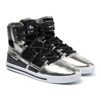 New Age High-Top // Silver + Black (US: 7.5)