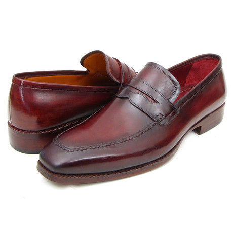 Penny Loafer // Bordeaux + Brown (Euro: 38)