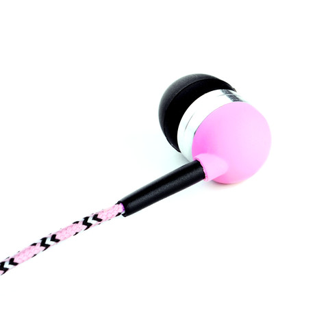 Tweedz Earbuds // Pink