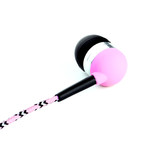 Tweedz Earbuds // Pink