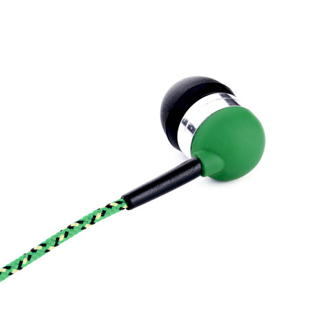 Tweedz Earbuds // Green