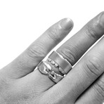 Cracked Ring // Sterling Silver // Style 8