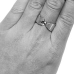 Cracked Ring // Blackened Silver // Style 10