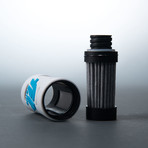 Fit Bottle // Mint + Red