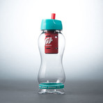 Fit Bottle // Mint + Red