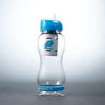 Fit Bottle // Blue + White