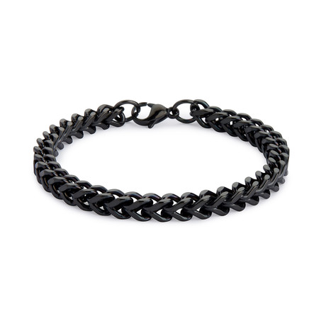 Armour Steel Bracelet // Black