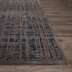 Fables Area Rug // Blue + Gray (5' X 7.6')