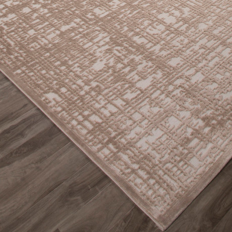 Fables Area Rug // Ivory + Beige (5' X 7.6')