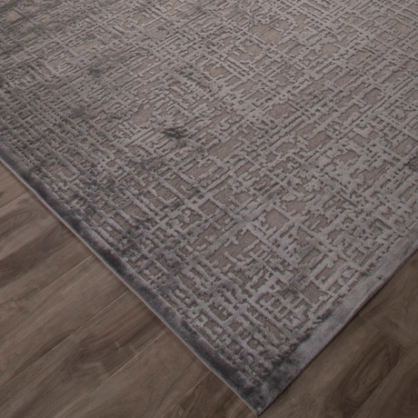 Fables Area Rug // Gray (5' X 7.6')