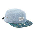 Cloud Paisley 5-Panel // Navy