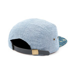 Cloud Paisley 5-Panel // Navy