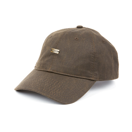 Waxed Dad Sport Cap // Brown