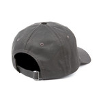 Waxed Sport Cap // Black // Black