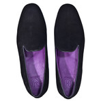 Noah Suede Loafer // Black (US: 9.5)