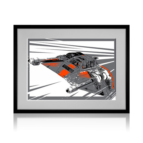 Snowspeeder (13"L x 19"W)