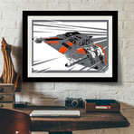 Snowspeeder (13"L x 19"W)