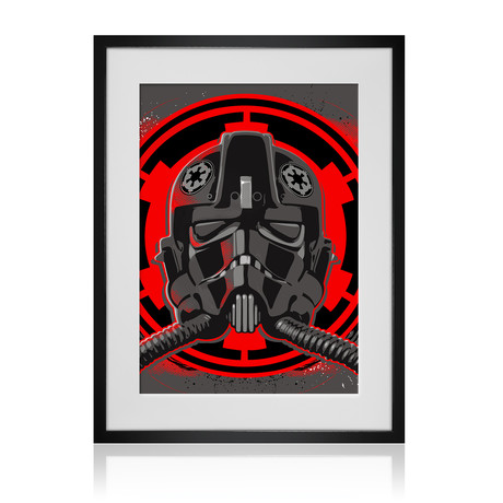 Tie Fighter Pilot (13"L x 19"W)