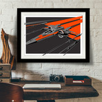 X-Wing Fighter (13"L x 19"W)