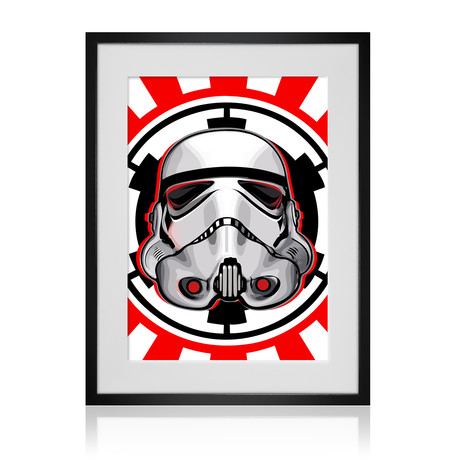 Imperial Stormtrooper (13"L x 19"W)