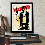 Han Solo // Wanted (13"L x 19"W)