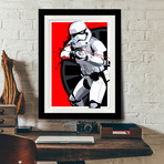 First Order Stormtrooper (13"L x 19"W)