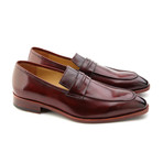 Monsieur Shoes // Alberto Classic Penny Loafer // Bordeaux Patina (US: 8)