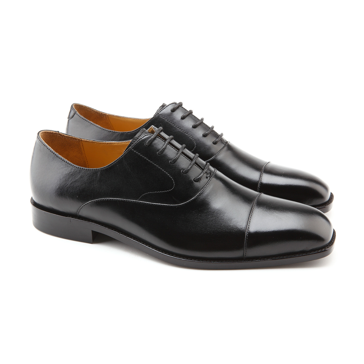 Richard Classic Cap-Toe Oxford // Black (US: 8.5) - Monsieur Shoes ...
