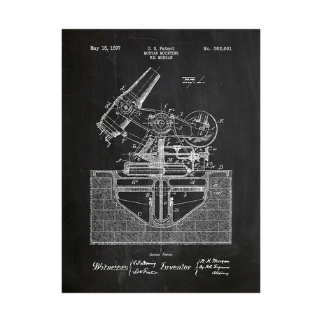 Mortar Mounting (Blue Grid)