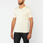 U-Neck Tee // Ecru (M)