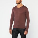 Long-Sleeve Tee // Velvet (L)