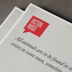 Victor Hugo // Animal Inside Poster