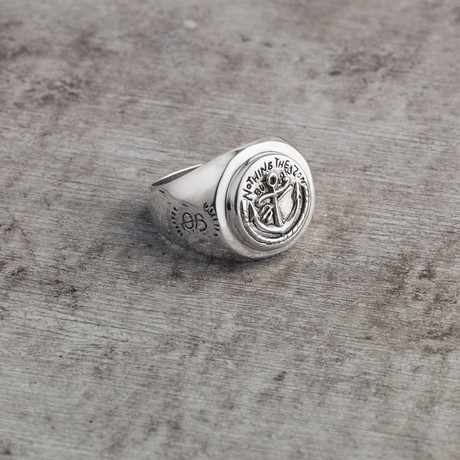 Sailor's Signet Ring // Silver (Size 9)