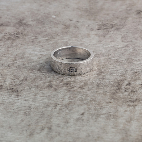 Texture Ring // Silver (Size 9)