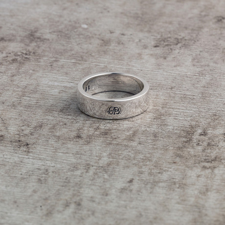 Blank Ring // Silver (Size 9)