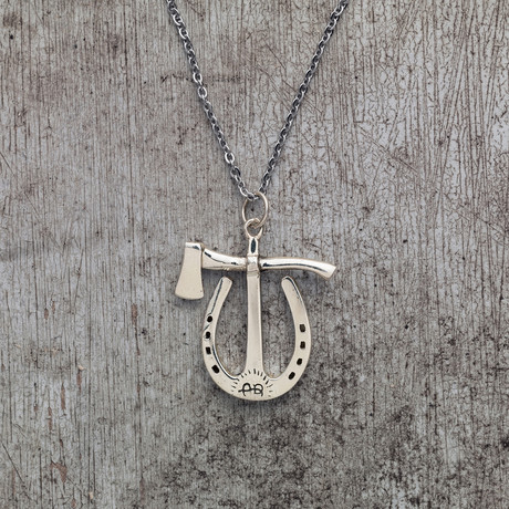 Mantribute Pendant // Silver