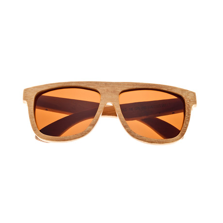 Imperial Sunglasses (Bamboo Frame // Brown Lens)