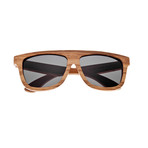 Imperial Sunglasses (Bamboo Frame // Brown Lens)