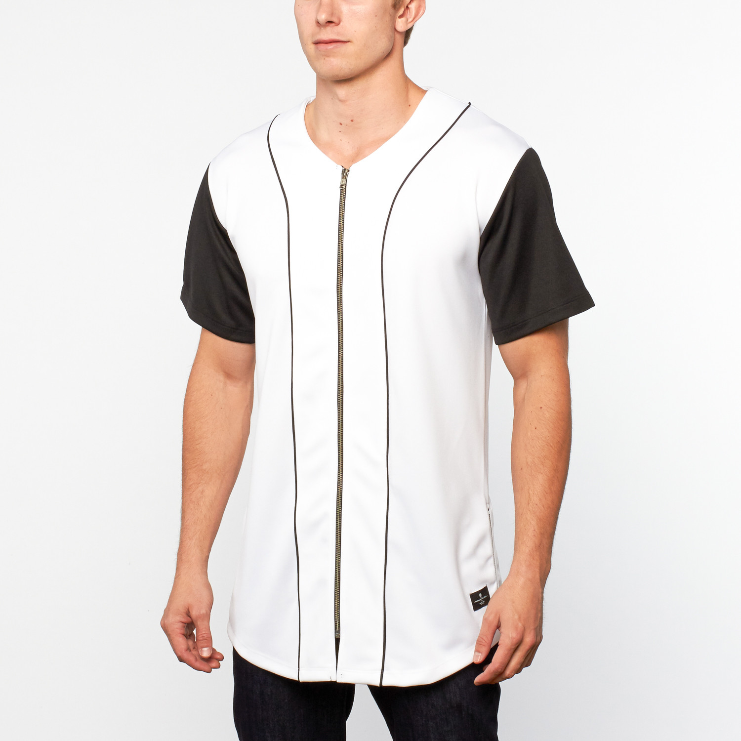 Imperial Baseball Jersey- White - topthreads