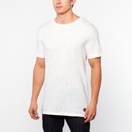 Thread Workshop // Hi-Lo Tee // RGB Splatter (S)