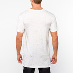 Thread Workshop // Hi-Lo Tee // RGB Splatter (XL)