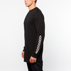 Thread Workshop // Long-Sleeve Tail Tee // Bird Black (L)