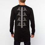 Thread Workshop // Long-Sleeve Tail Tee // Bird Black (L)