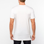 Thread Workshop // 3M Reflective Hi-Lo Tee // White (XL)