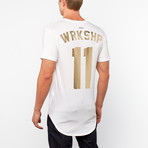 Thread Workshop // 11K Tail Tee // White (S)