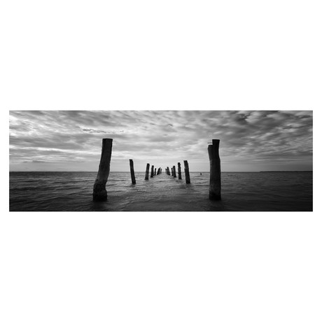 Black And White Pier (20"L x 60"H)