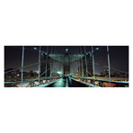 Brooklyn Bridge At Night (20"L x 60"H)