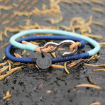 Ocean Blues Wraparound Bracelet